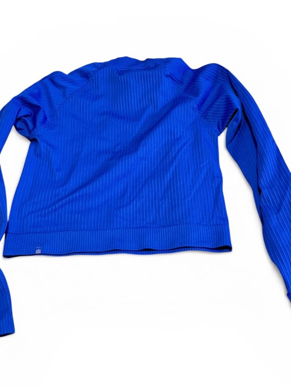 Lululemon Athletica Rest Less Ribbed Half-Zip Long Sleeve - Picture 3 of 7